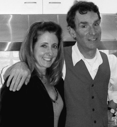 Los padres de Charity Nye, Blair Tindall y Bill Nye